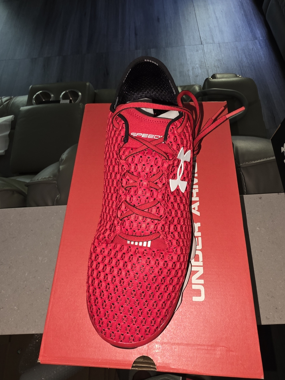 Under Armour Speedform Gemini Red Men's Running Shoe.
